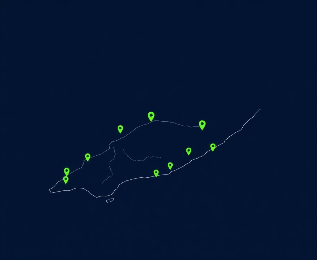 Zone d'intervention AUDIT HOM en PACA : Nice, Cannes, Toulon, Marseille
